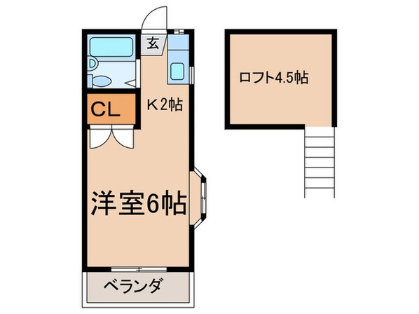 シャルマンの物件間取画像